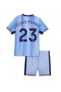 Tottenham Hotspur Pedro Porro #23 Babytruitje Uit tenue Kind 2024-25 Korte Mouw (+ Korte broeken)